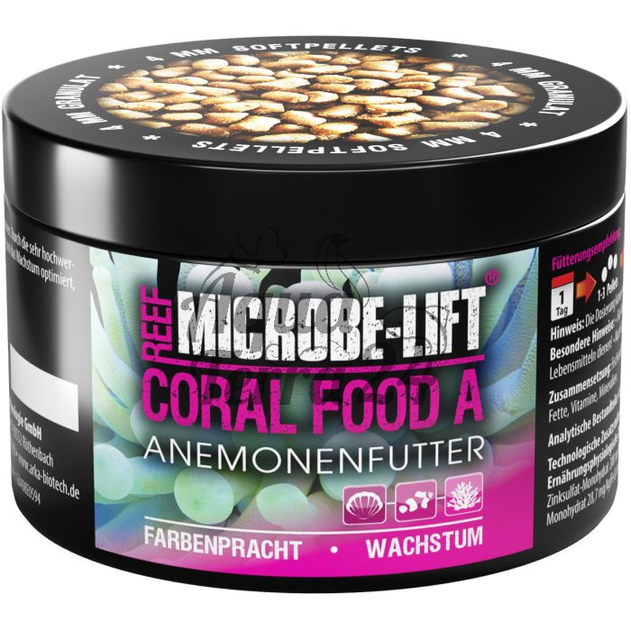 für €12,80 / Arka Microbe-Lift Coral Food A Anemonensoftgranulat 150ml (50g)