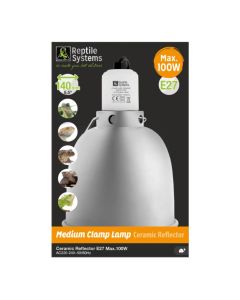für €18,77, Reptile Systems Clamp Lamp Silver Edition / Klemmlampe / Hängelampe-M