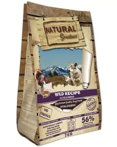 für €14,04 / Natural Greatness 'Wild' Rezeptur 2kg, Hyperallergen, Getreidefrei, Ultra Premium
