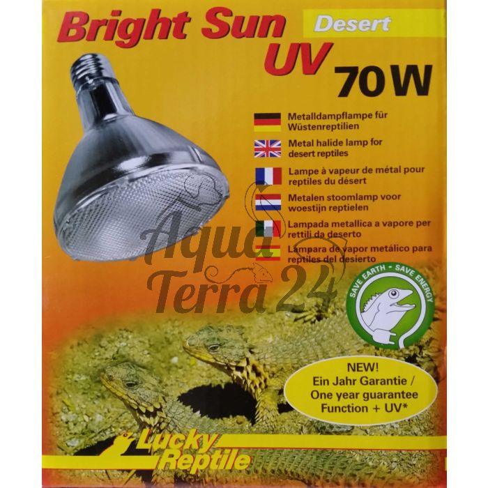 für €94,69 / Lucky Reptile Bright Sun Desert 70W PAR30 SPOT HID UVB Komplett Set - BSD-70